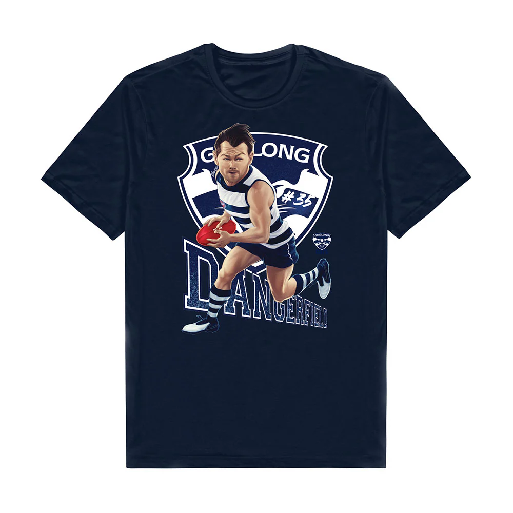 Geelong Cats Grange Kids Tee - Patrick Dangerfield