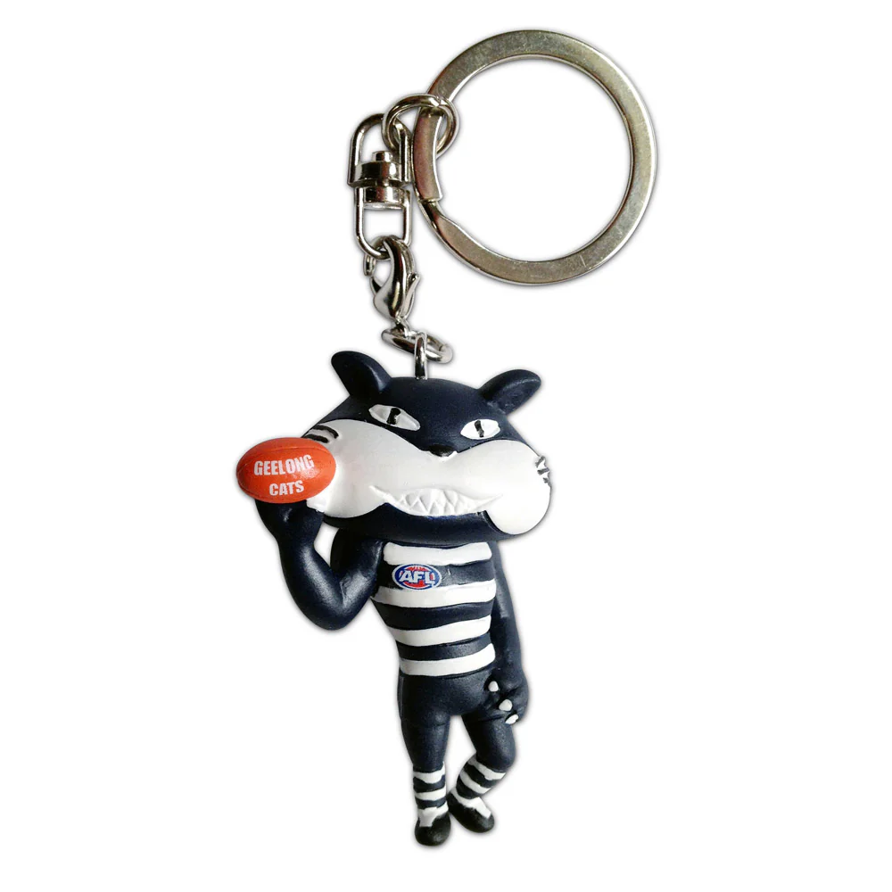 Geelong Cats Mascot Keyring