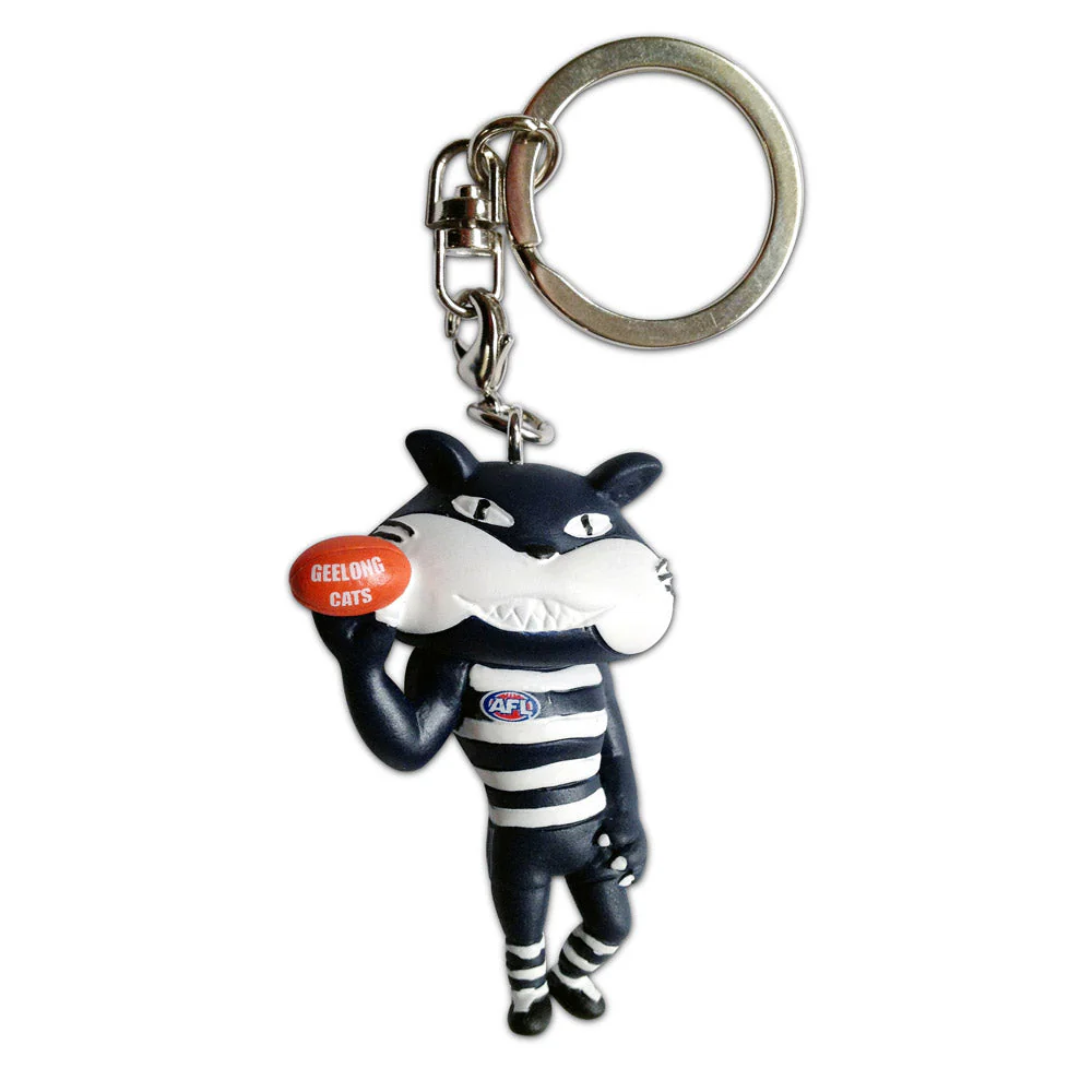 Geelong Cats Mascot Keyring - Image 2