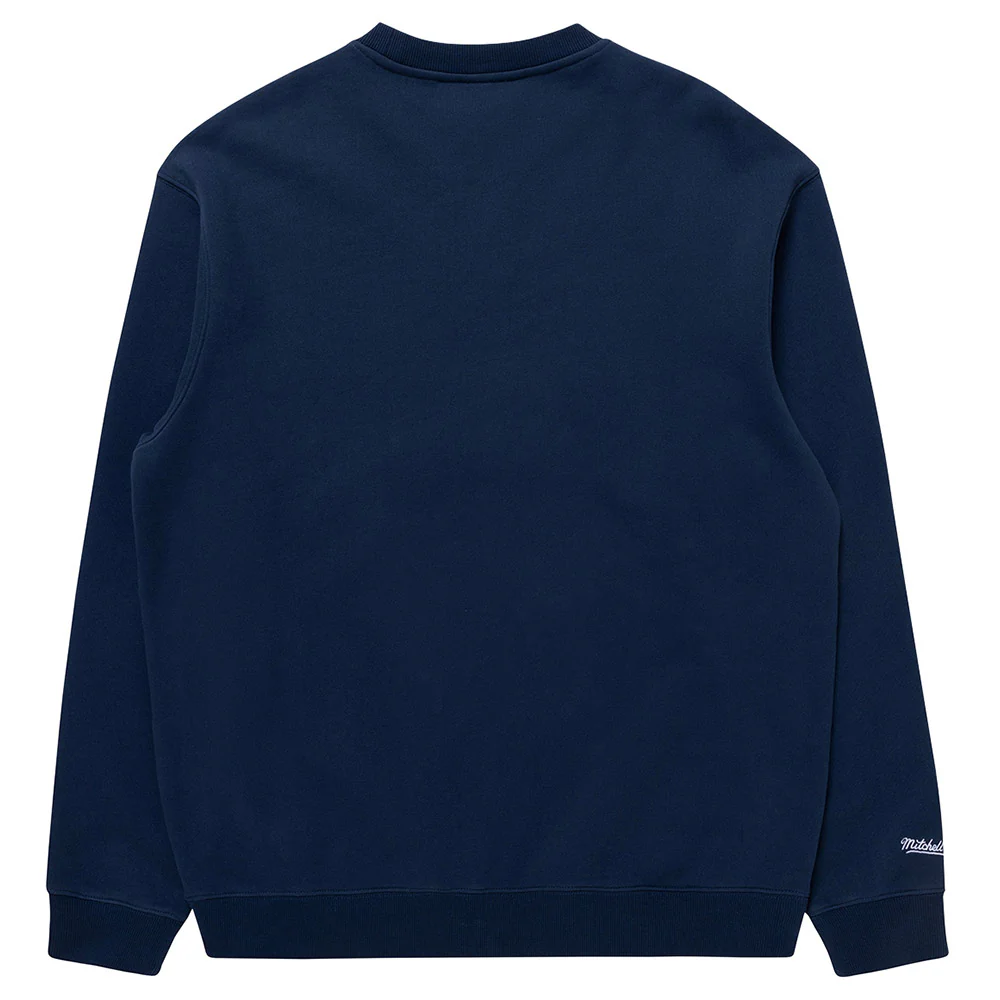Geelong Cats Mitchell & Ness Adults Underscore Crew Neck Sweater - Image 2