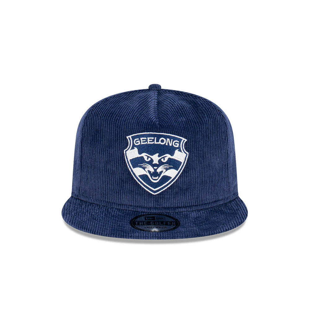 Geelong Cats New Era Corduroy Golfer Cap - Image 5