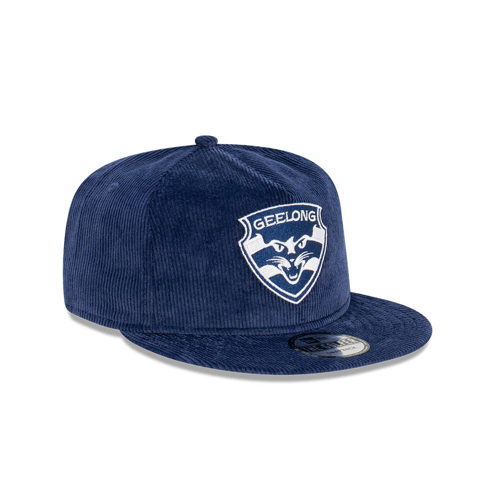Geelong Cats New Era Corduroy Golfer Cap - Image 7