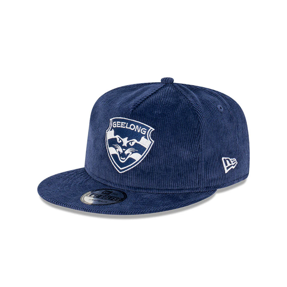 Geelong Cats New Era Corduroy Golfer Cap - Image 8