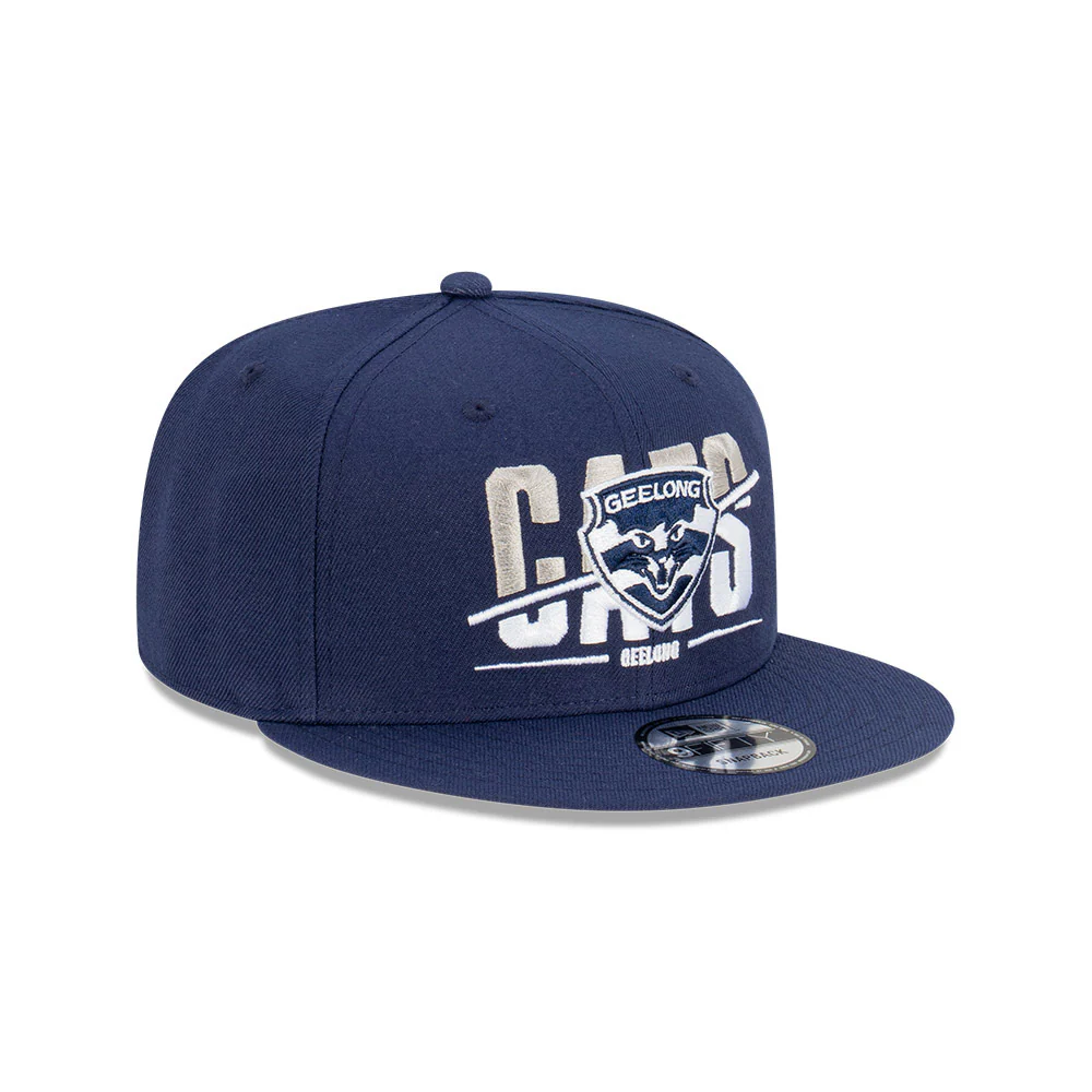 Geelong Cats New Era 9fifty Sliced Cap - Image 2