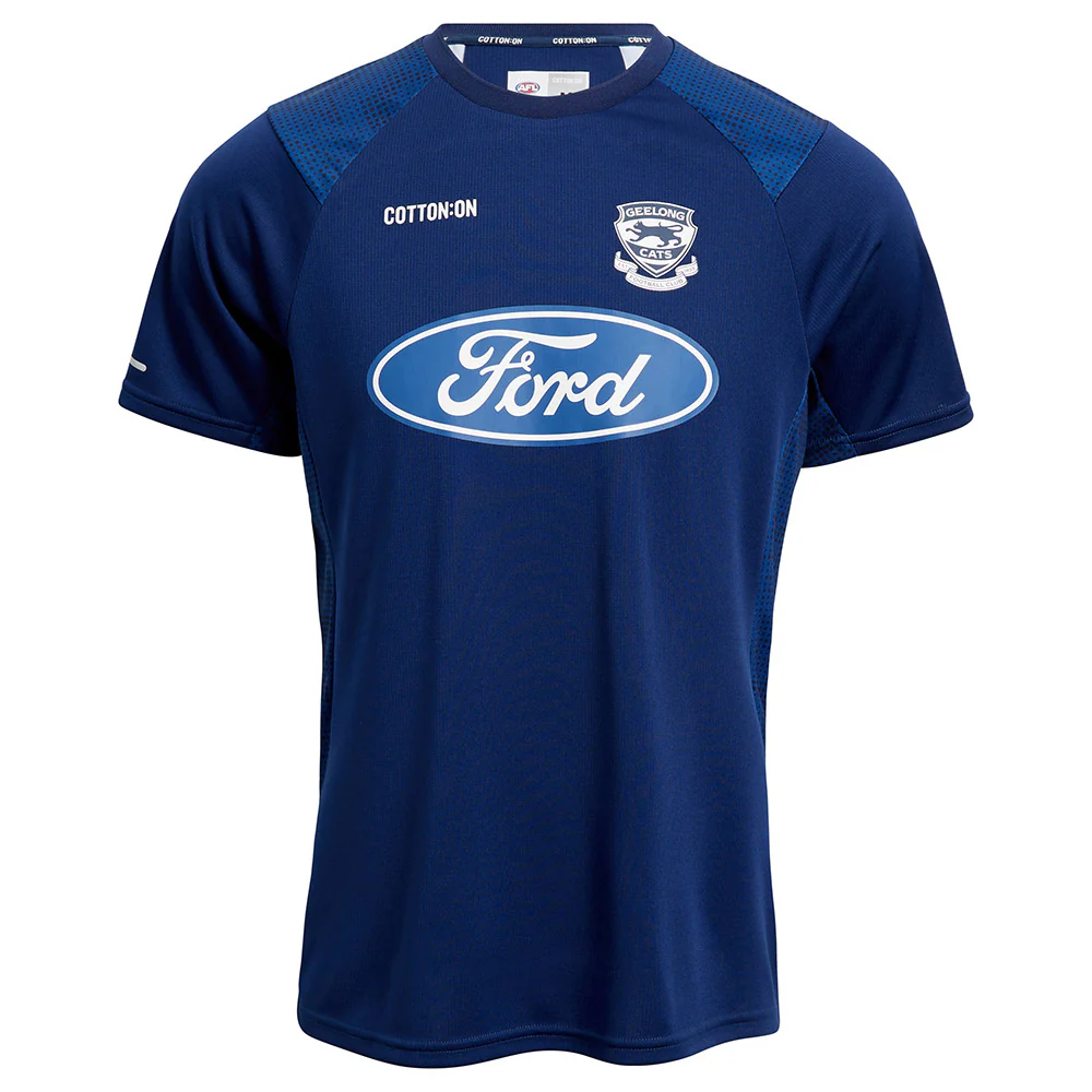 Geelong Cats 2025 Authentic Training Tee