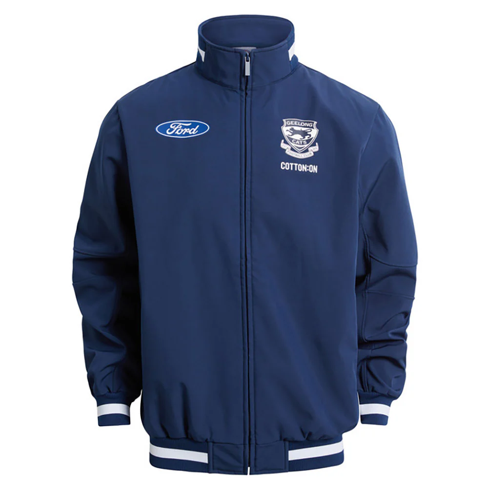 Geelong Cats 2025 Authentic Media Jacket