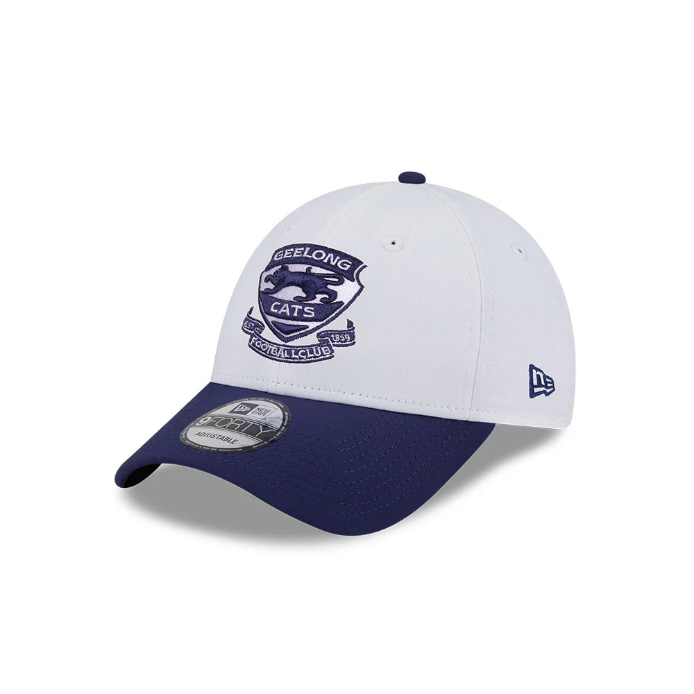 Geelong Cats On-Field 2026 9forty Snapback Cap