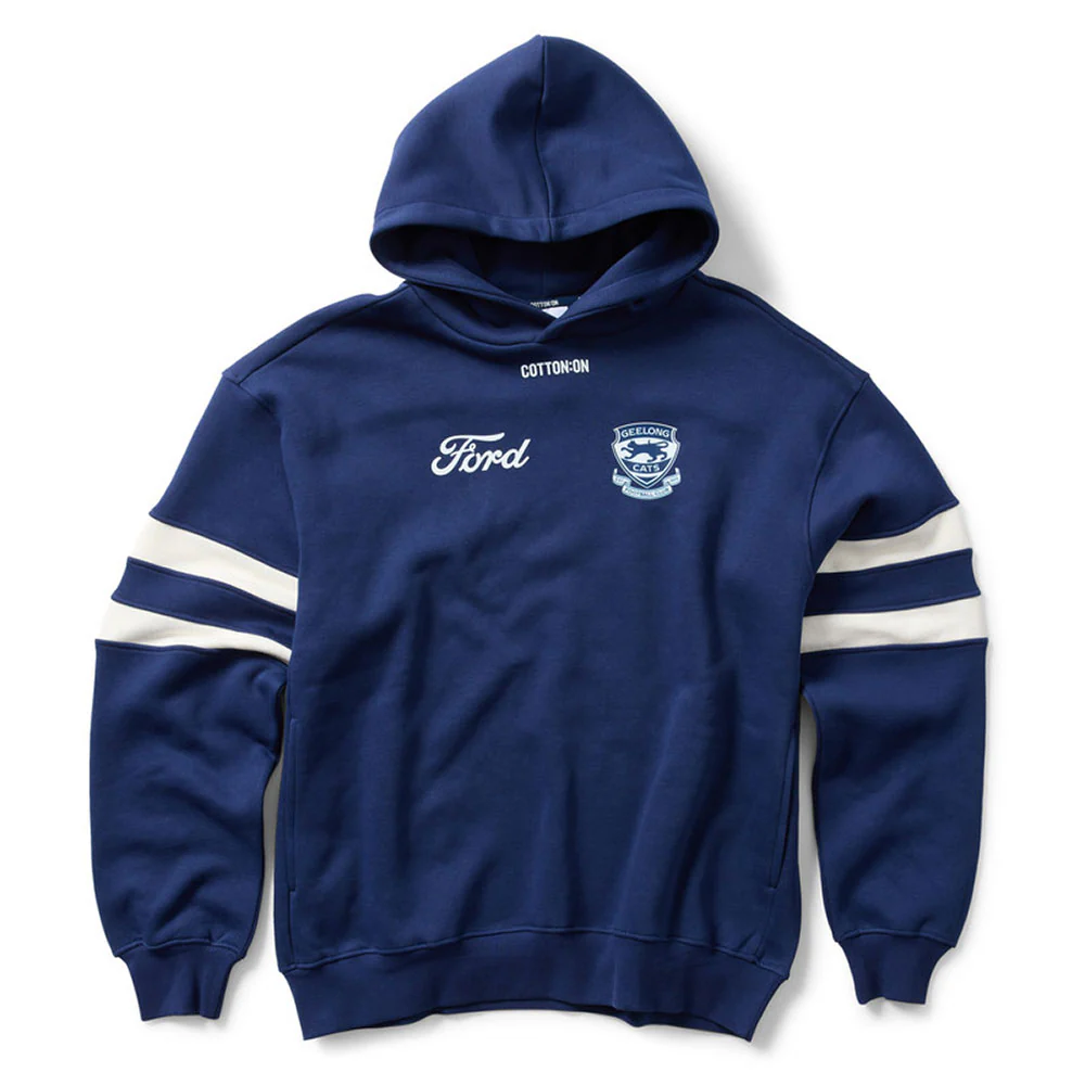 Geelong Cats On-Field 2026 Cotton Hoodie
