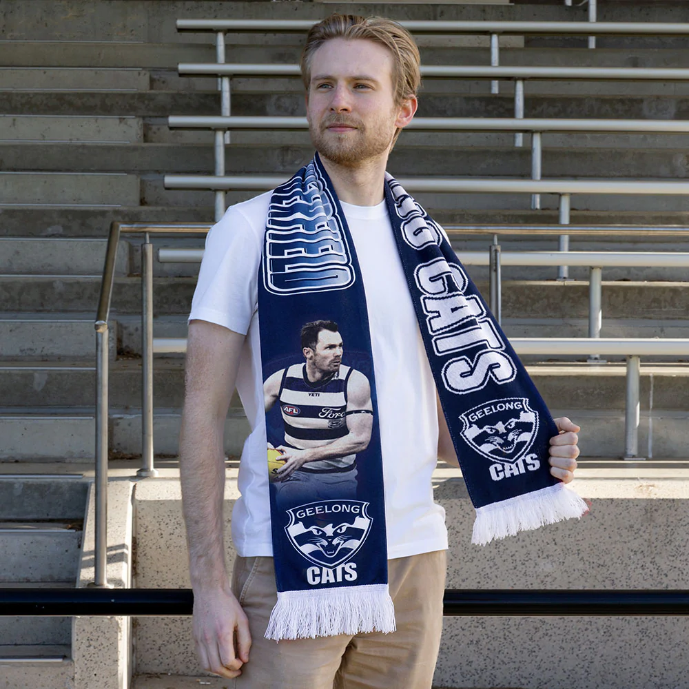 Geelong Player Scarf - Patrick Dangerfield