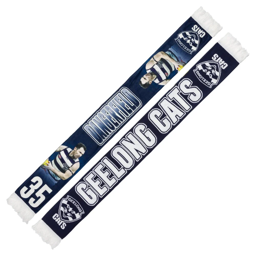 Geelong Player Scarf - Patrick Dangerfield - Image 2