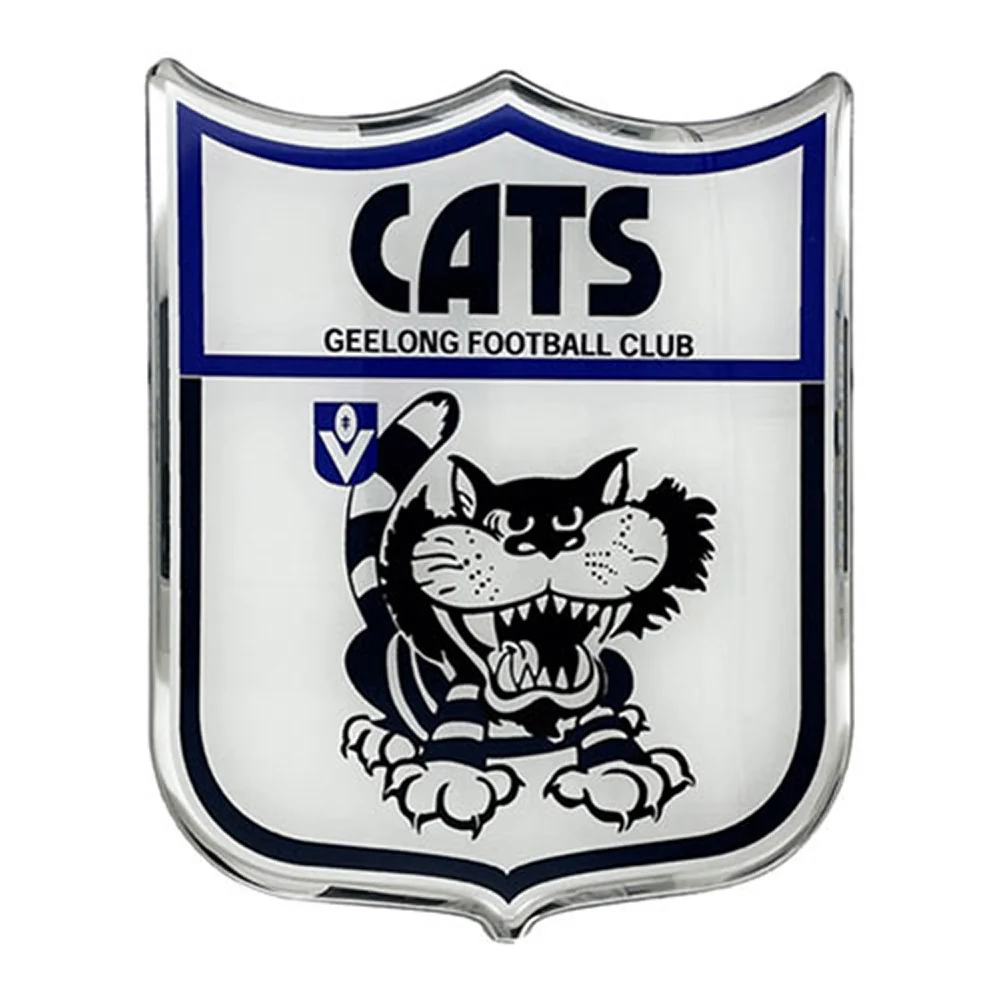 Geelong Cats Retro Logo Car Decal