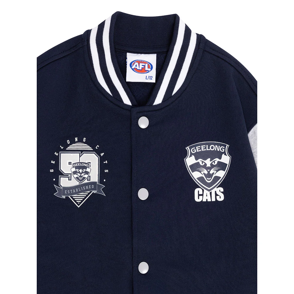 Geelong Youth Varsity Fleece Jacket - Image 3