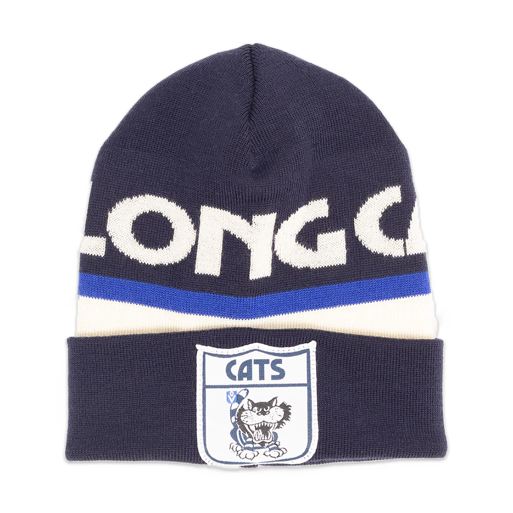 Geelong Cats Throwback Merino Wool Beanie - Image 2