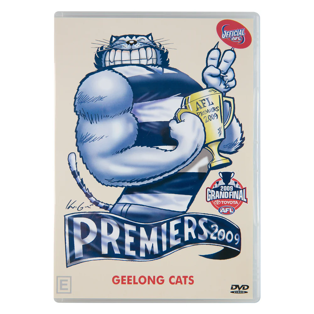 Geelong Cats 2009 Premiers Dvd
