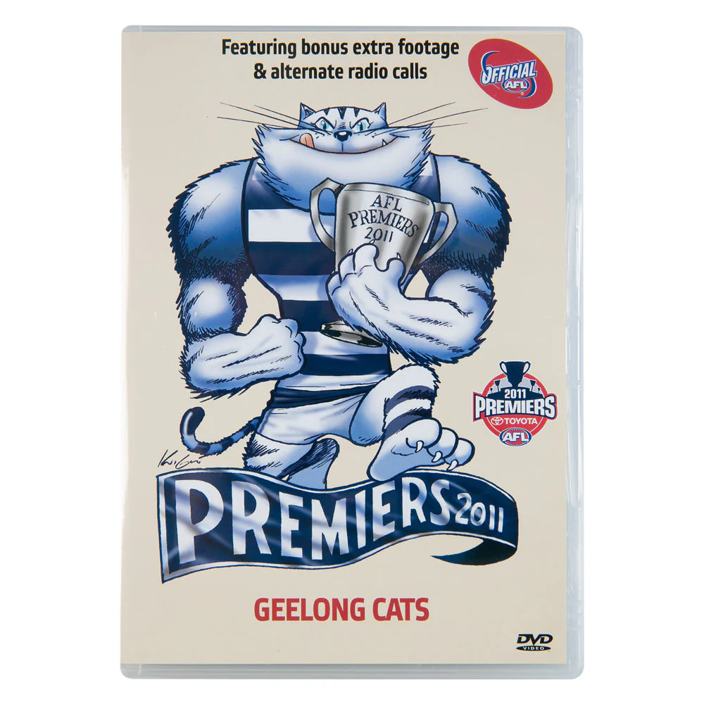 Geelong Cats 2011 Premiers Dvd - Image 3