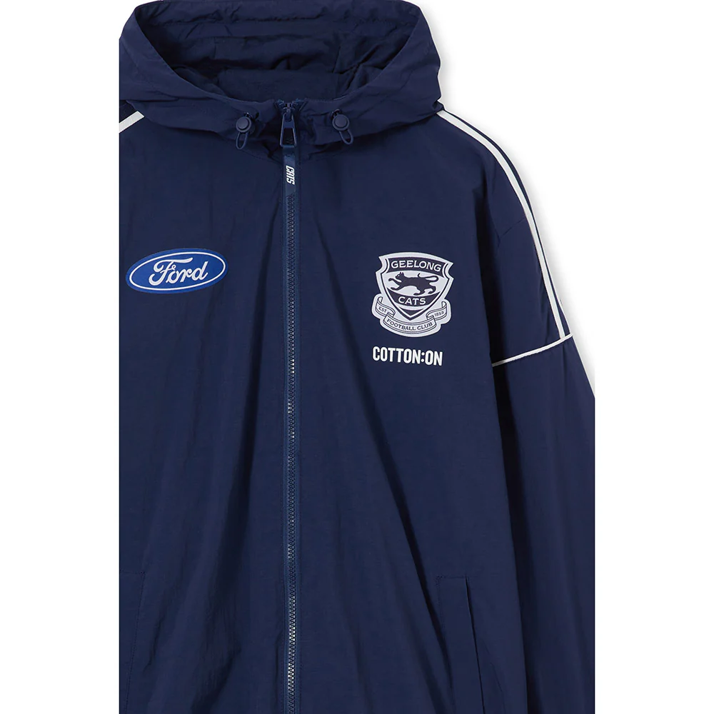 Geelong Cats 2024 Authentic Adult Media Jacket - Image 3