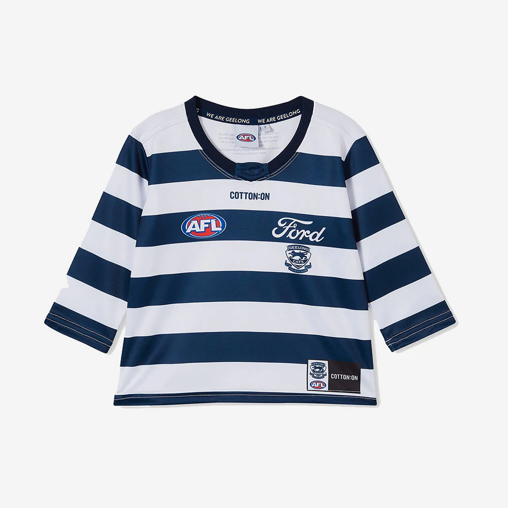 Geelong Cats 2024 Authentic Infant Home Guernsey - Image 2