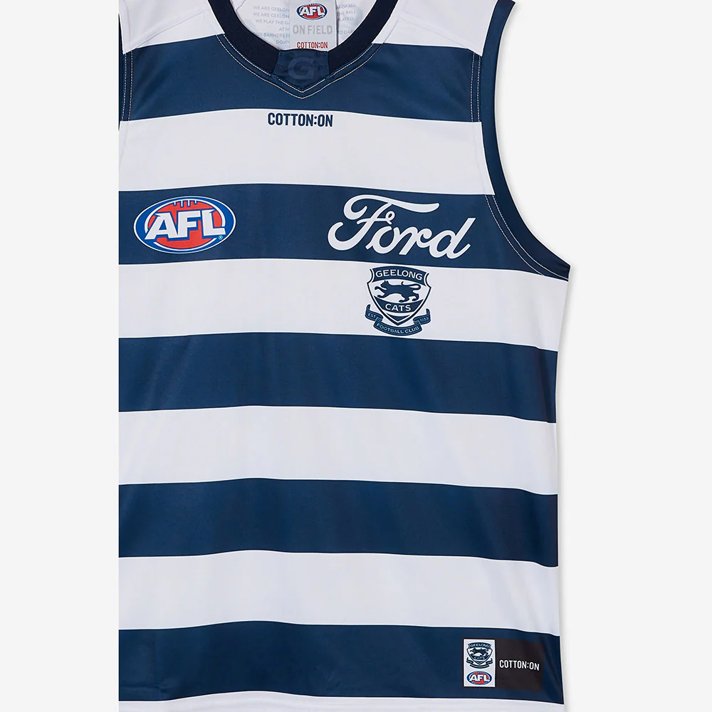 Geelong Cats 2024 Authentic Mens Home Guernsey - Image 3