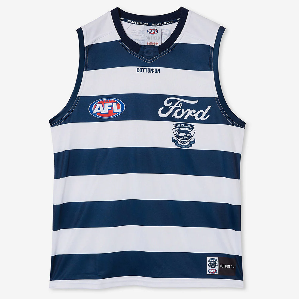 Geelong Cats 2024 Authentic Mens Home Guernsey - Image 5
