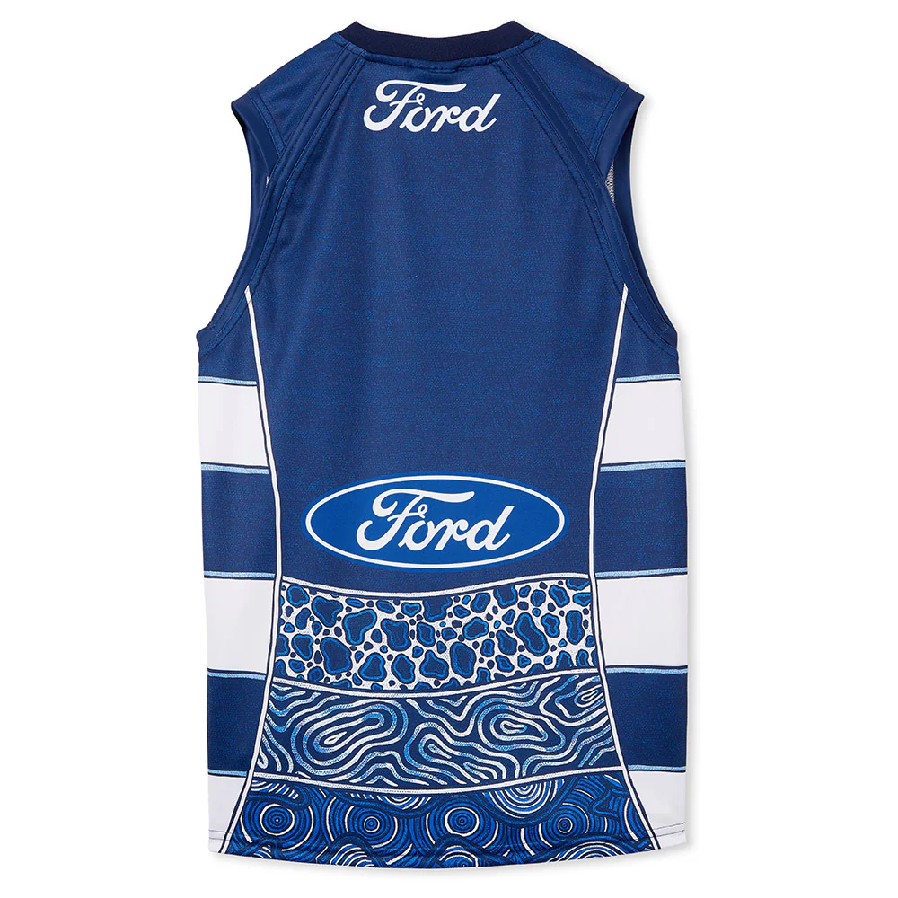 Geelong Cats 2024 Authentic Mens Indigenous Guernsey - Image 2