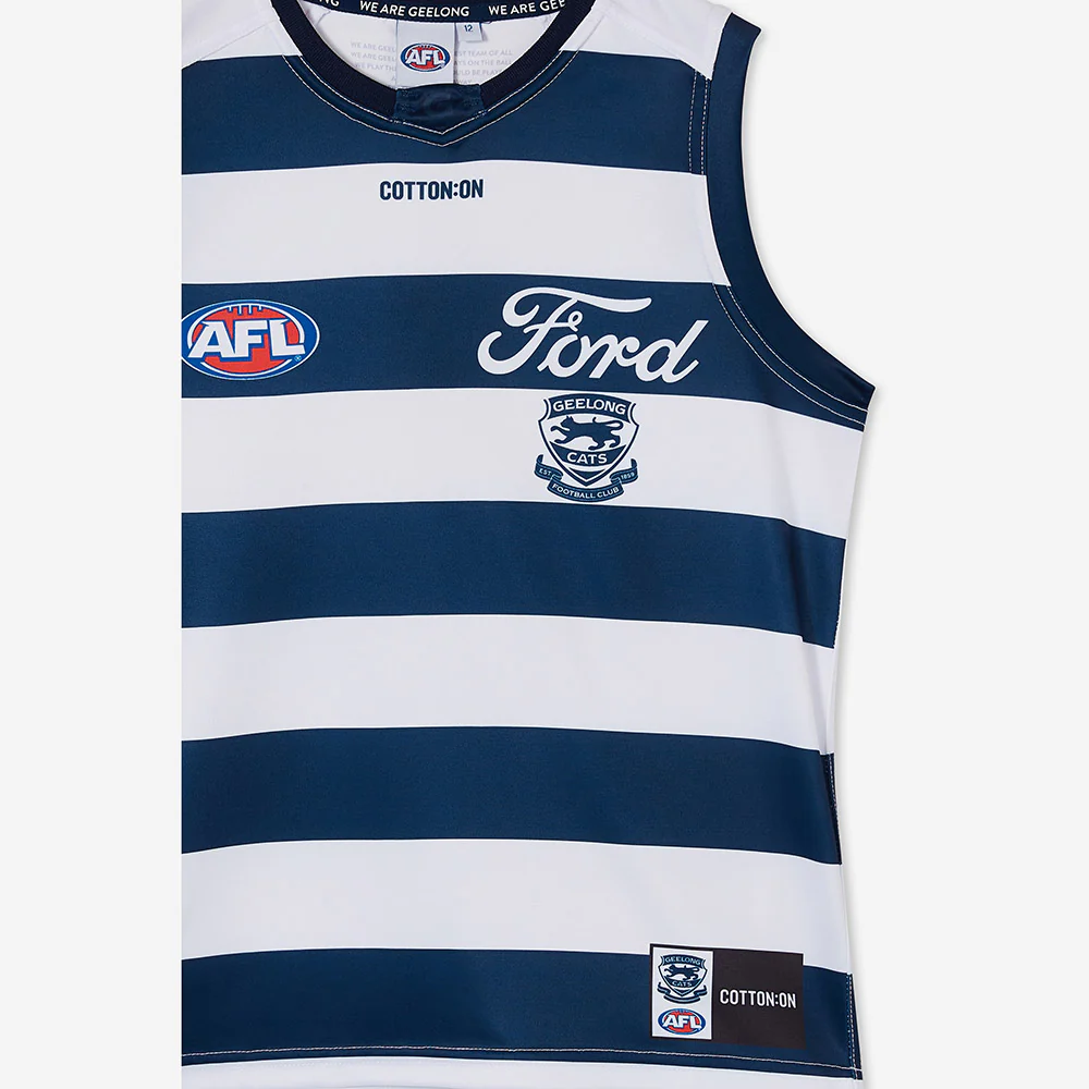 Geelong Cats 2024 Authentic Youth Home Guernsey - Image 3