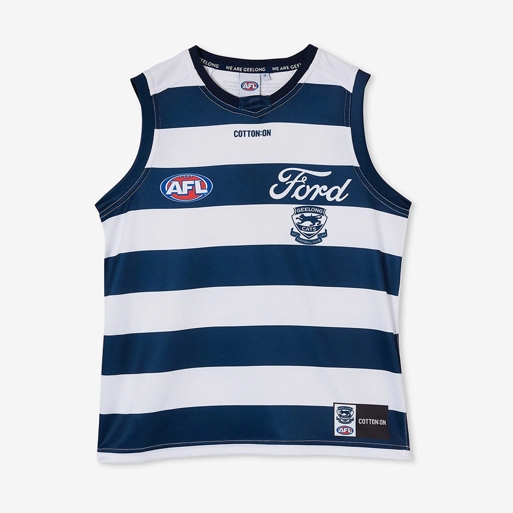 Geelong Cats 2024 Authentic Youth Home Guernsey - Image 5