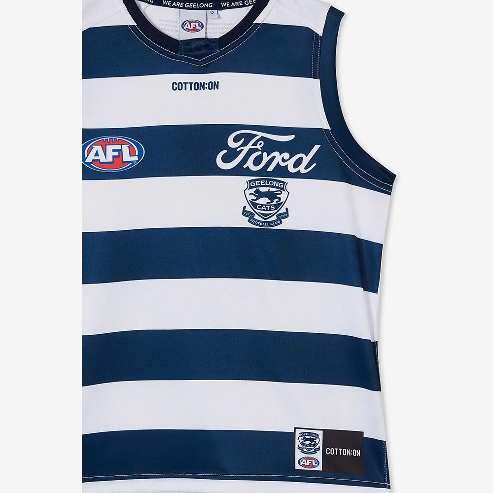 Geelong Cats 2024 Authentic Youth Home Guernsey - Image 7