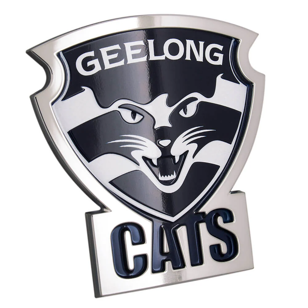 Geelong Cats 3d Chrome Emblem