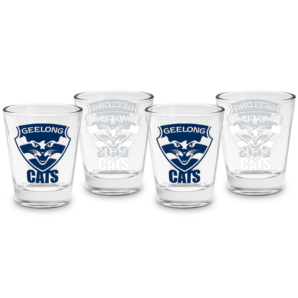 Geelong Cats 4 Pack Shot Glass - Image 2