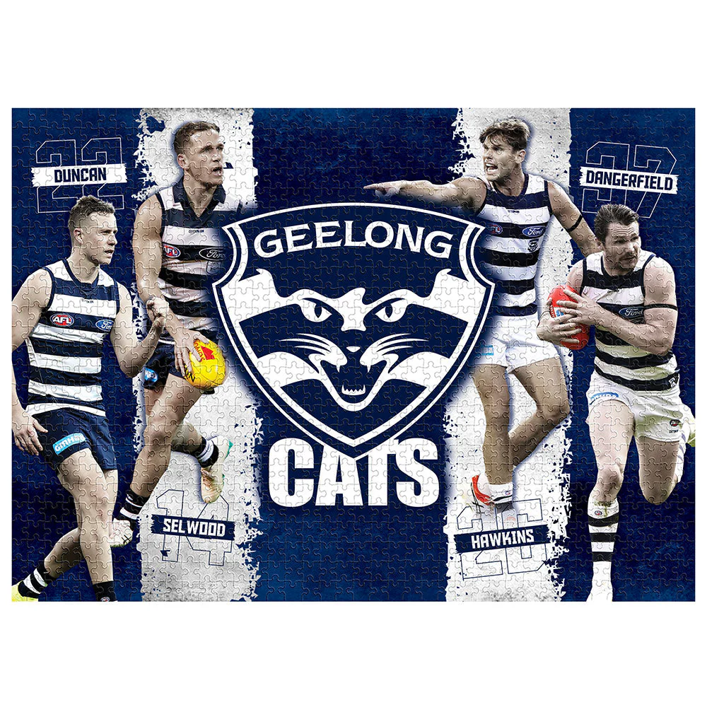 Geelong Cats 4-Player Team Design Puzzle - Image 2