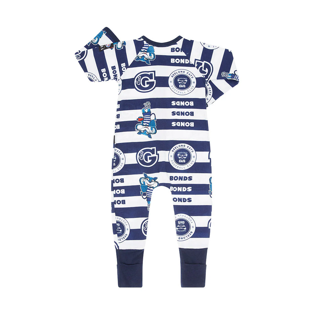 Geelong Cats Babies Wondersuit - Image 4