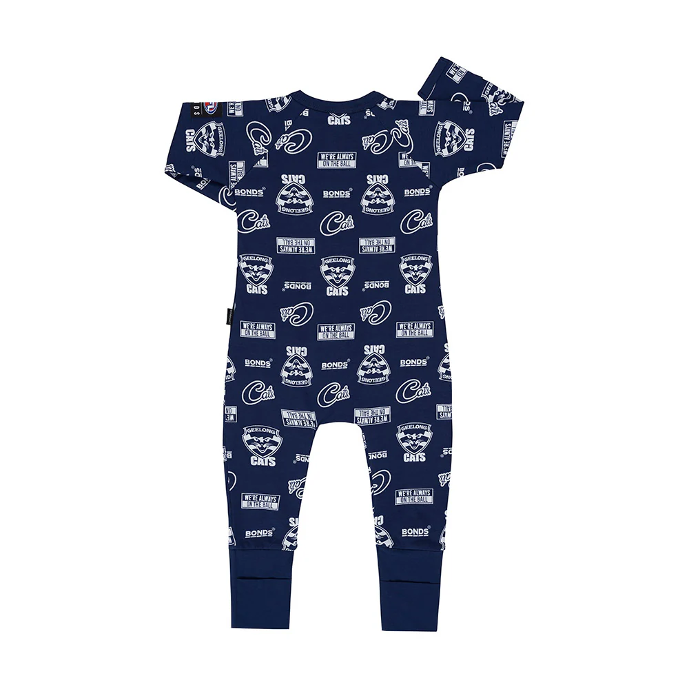 Geelong Cats Bonds Zippy Wondersuit - Image 2