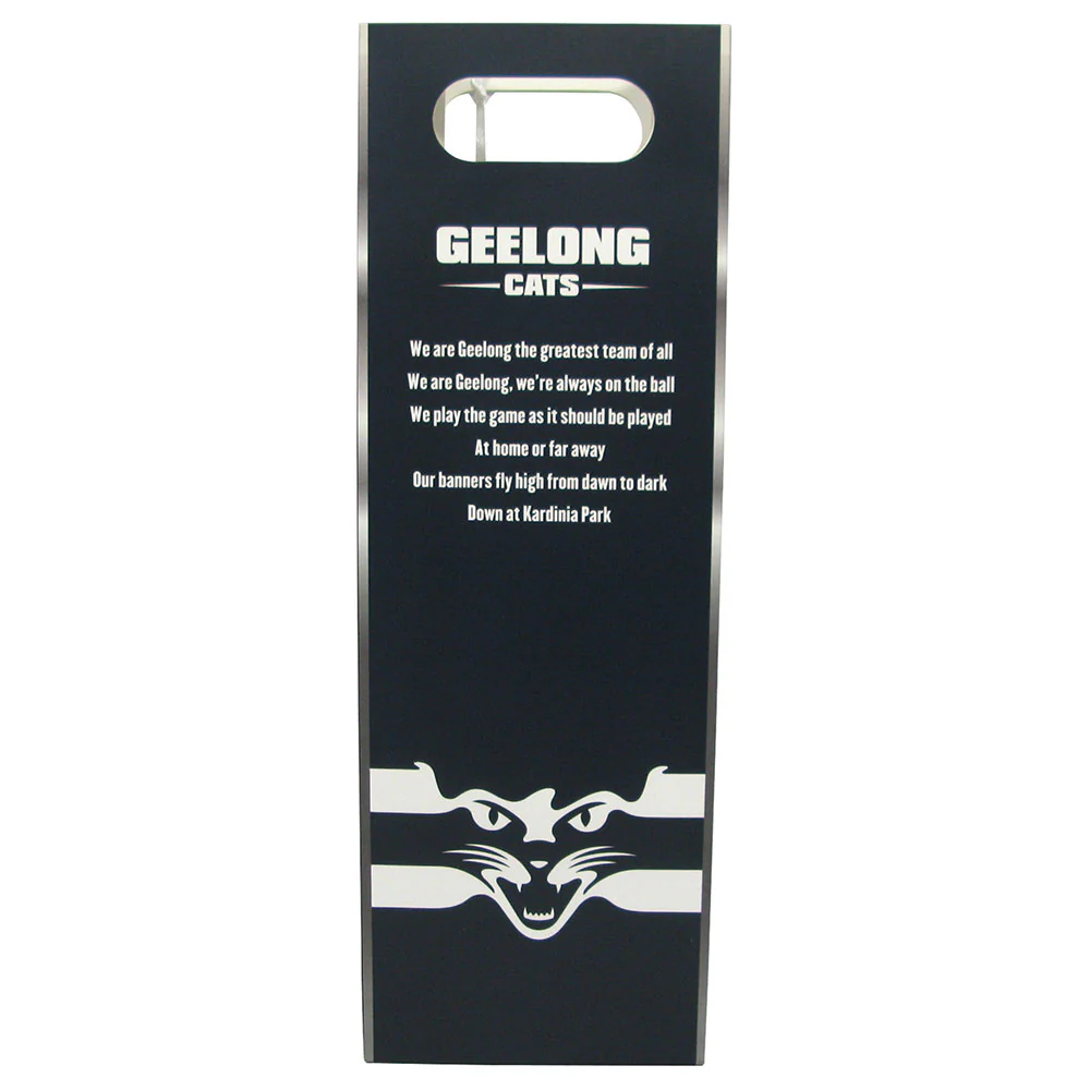 Geelong Cats Bottle Gift Bag - Image 2