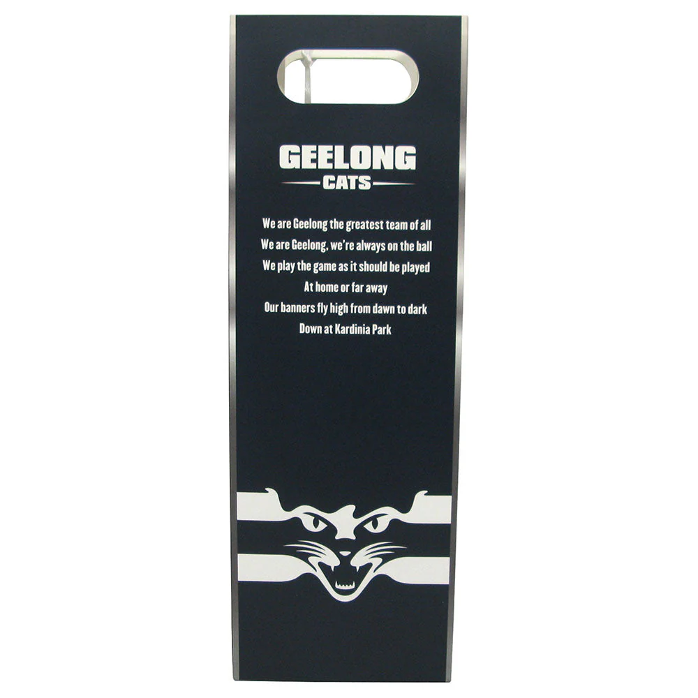 Geelong Cats Bottle Gift Bag - Image 4