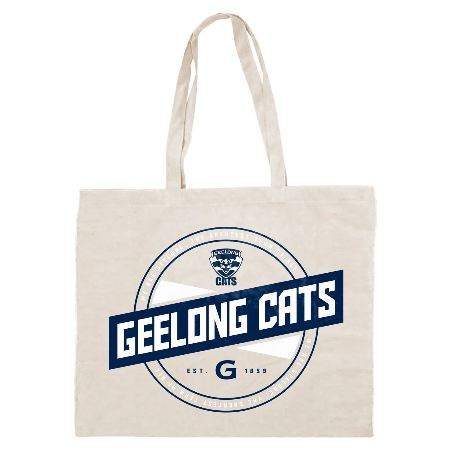 Geelong Cats Canvas Tote Bag