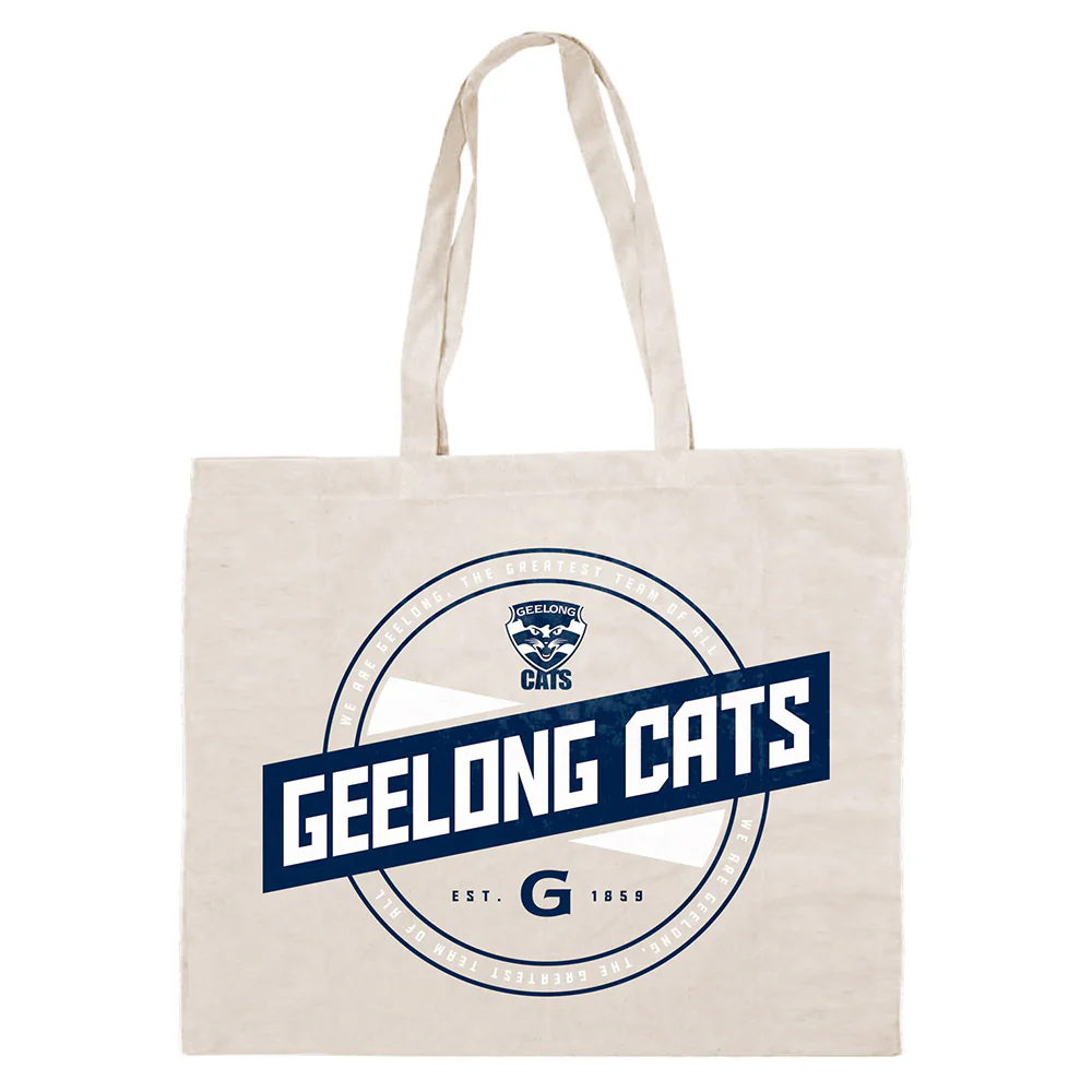 Geelong Cats Canvas Tote Bag - Image 2