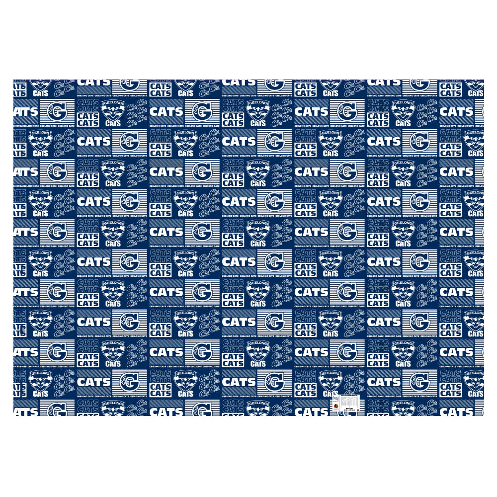 Geelong Cats Gift Wrapping Paper - Image 2