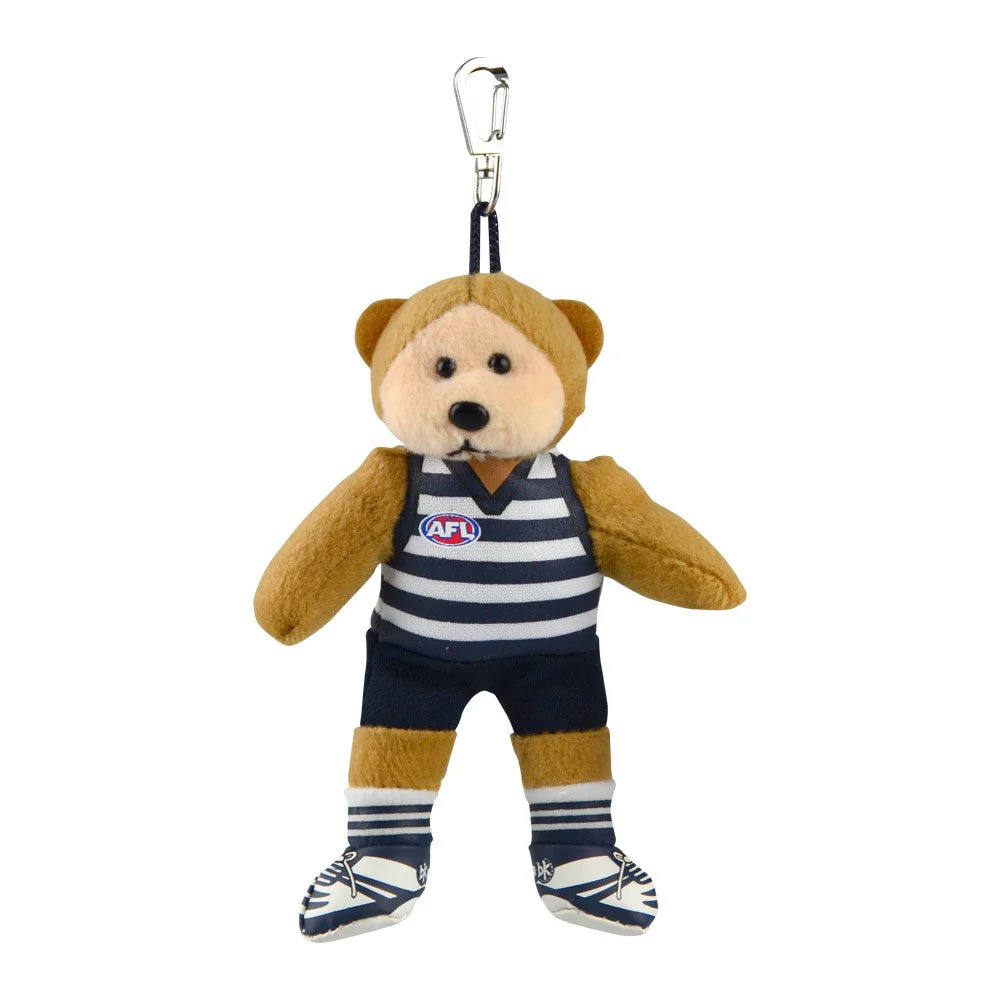 Geelong Cats Keyclip Player Bear - Image 2