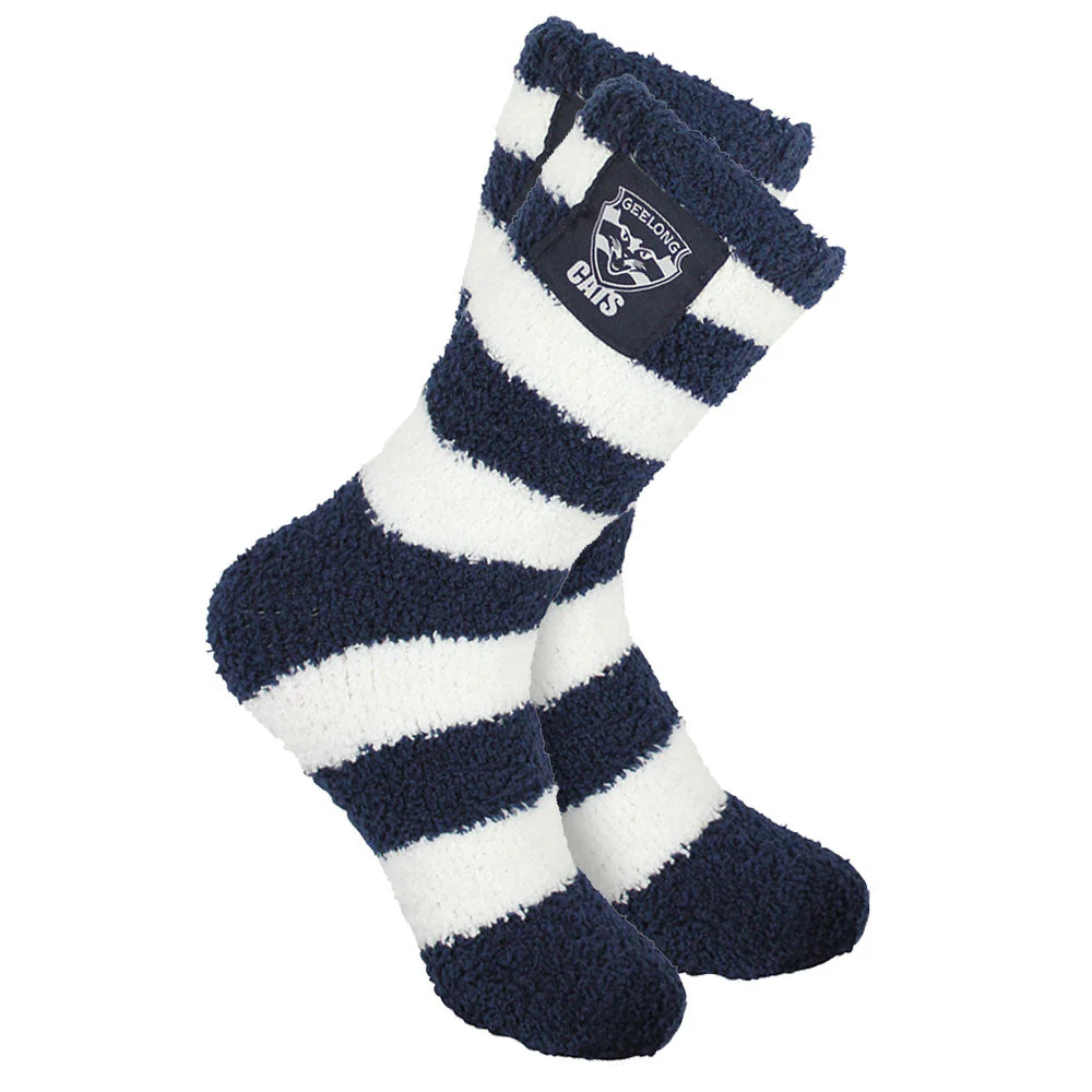 Geelong Cats Ladies Bed Socks - Image 2