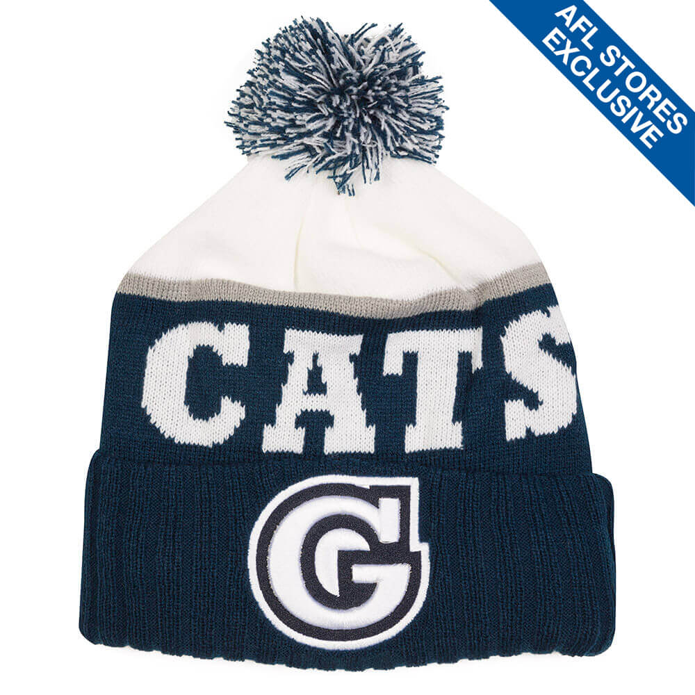 Geelong Cats Letter Logo Beanie - Image 3