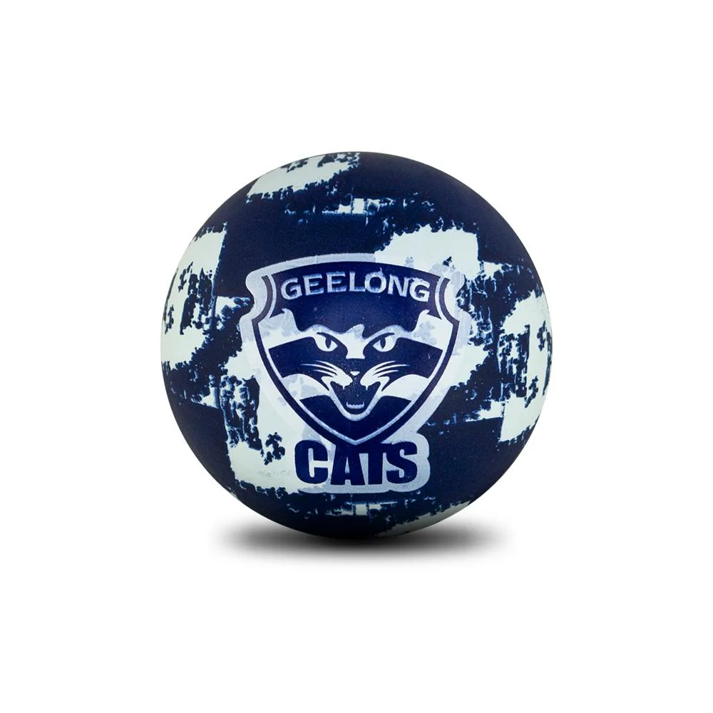 Geelong Cats Marble High Bounce Ball - Image 2