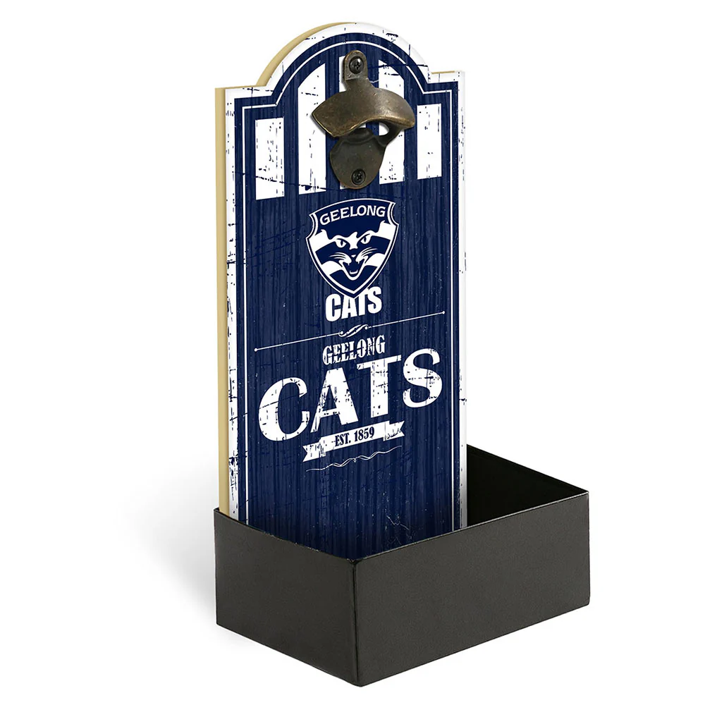 Geelong Cats Mdf Bottle Opener