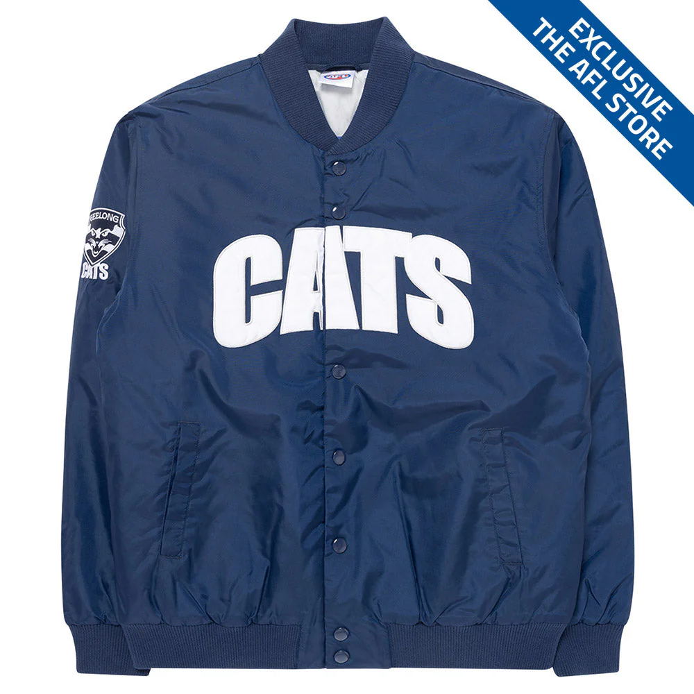 Geelong Cats Mens Bomber Jacket - Image 5