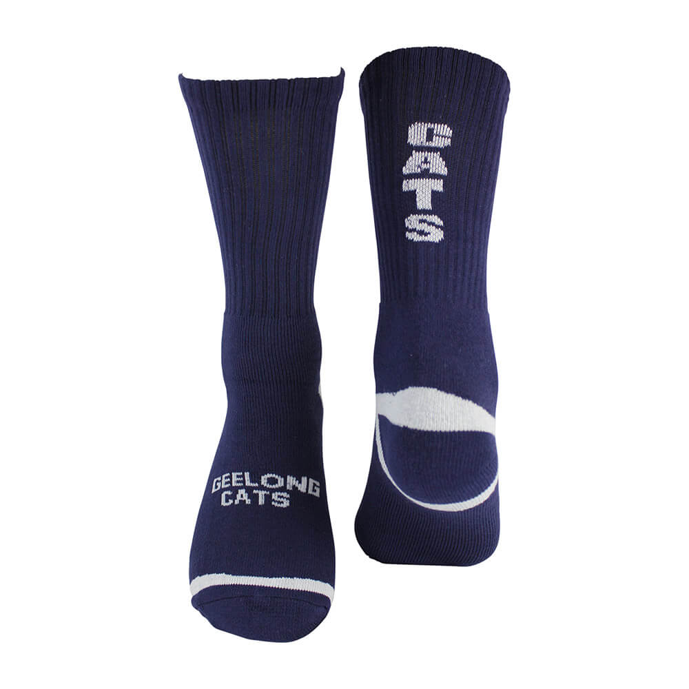 Geelong Cats Mens Crew Socks - Image 2