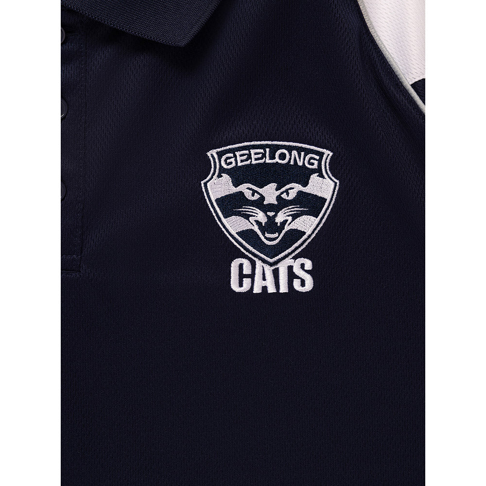 Geelong Cats Mens Performance Polo - Image 7