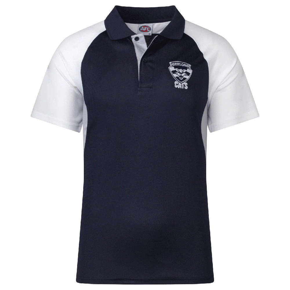 Geelong Cats Mens Summer Premium Polo - Image 3