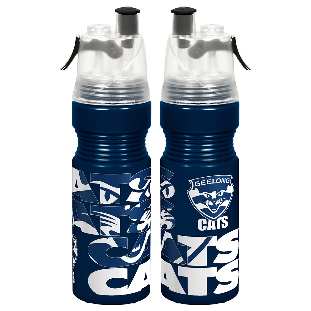 Geelong Cats Misting Drink Bottle