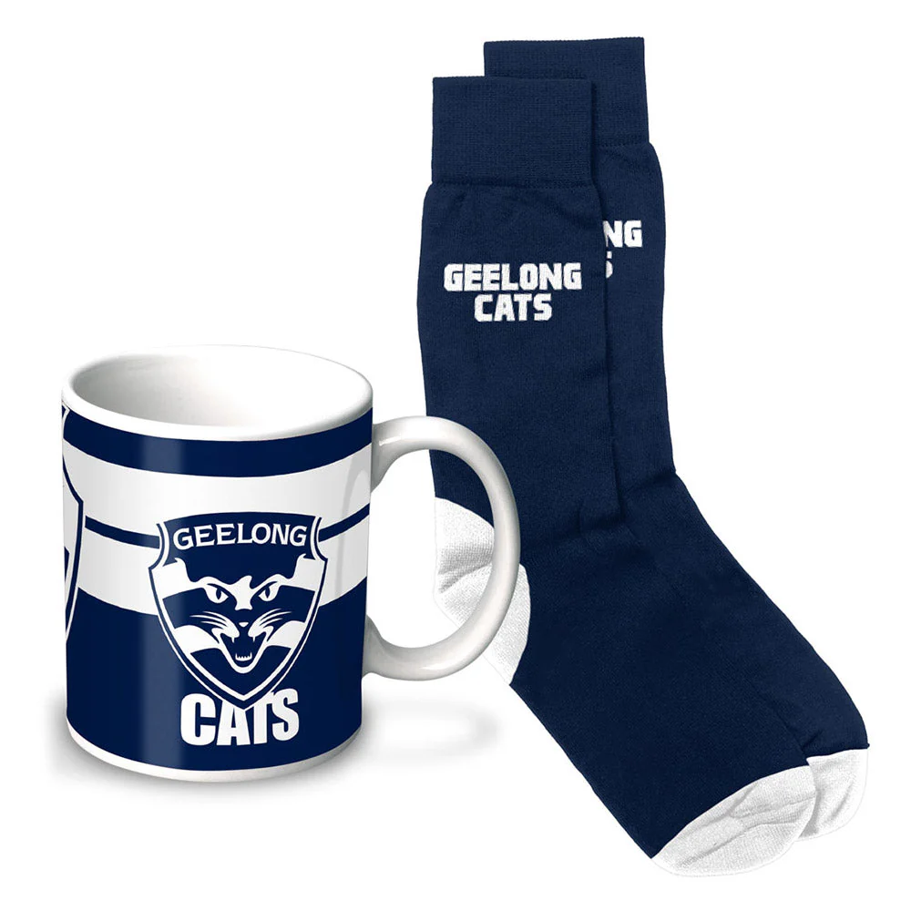 Geelong Cats Mug And Sock Gift Pack - Image 2