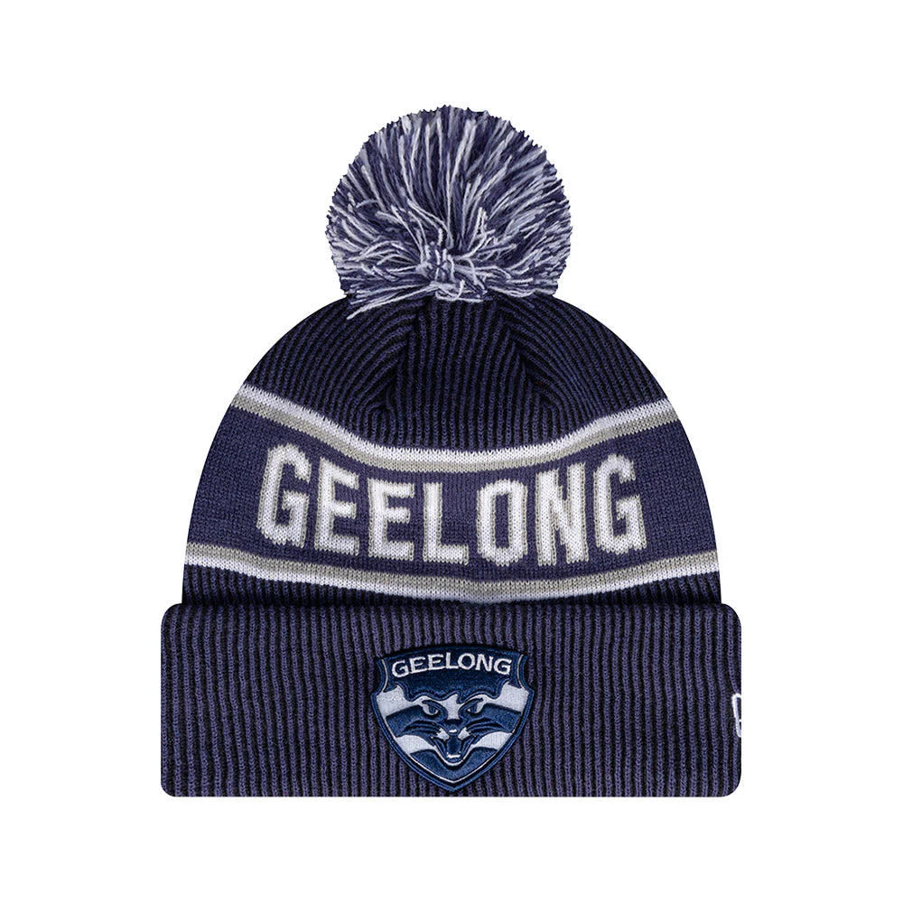 Geelong Cats New Era 6-Dartcuff Beanie - Image 2