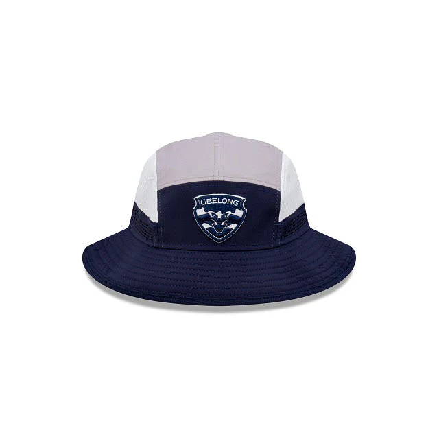 Geelong Cats New Era Bucket Training Hat - Image 11
